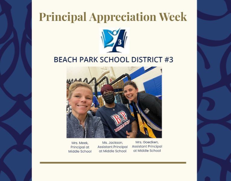 Principal Appreciation Week - Beach Park Middle School